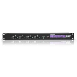 Whirlwind Instrument 4-Channel Rack Mount 1 in to 4 Out Buffered Isolated Outputs Ground Lifts Phase Switches